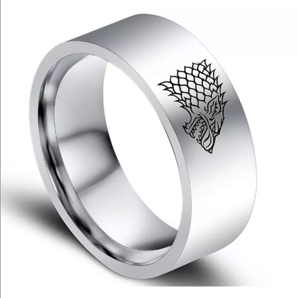 Game of Thrones Ring Dire Wolf - Picture 2 of 4